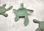 Cast Iron Green Patina Sea Turtle Wall Hook (1 cast iron hook approx. 6+ inches) Verdigris Sea Turtle Wall Hanger for coastal home decor!