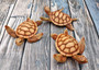 Sea Turtle Figurine Brown Wood Style (1 turtle approx. 5+ inches) Resin Sea Turtle Figure for coastal beach home display & decoration! Copyright 2025 SeaShellSupply.com.
