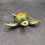 Green Resin Sea Turtle Christmas Ornament (1 turtle approx. 4+ inches) Green Resin Sea Turtle Figure for holiday decor & celebrations! Copyright 2025 SeaShellSupply.com.