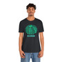 Blue and Green Sea Urchin Shell Unisex Short Sleeve Tee (Several Colors, Ocean Lover Gift, Beachwear, Eco-friendly Fashion, Summer Shirt, Casual Weekend Wear)