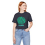 Blue and Green Sea Urchin Shell Unisex Short Sleeve Tee (Several Colors, Ocean Lover Gift, Beachwear, Eco-friendly Fashion, Summer Shirt, Casual Weekend Wear)