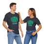 Blue and Green Sea Urchin Shell Unisex Short Sleeve Tee (Several Colors, Ocean Lover Gift, Beachwear, Eco-friendly Fashion, Summer Shirt, Casual Weekend Wear)