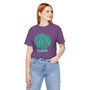 Blue and Green Sea Urchin Shell Unisex Short Sleeve Tee (Several Colors, Ocean Lover Gift, Beachwear, Eco-friendly Fashion, Summer Shirt, Casual Weekend Wear)