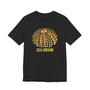 Red and Yellow Sea Urchin Shell Graphic Tee (Seashell Lover Shirt, Marine Life Tee, Summer T-Shirt, Beach Outfit, Gift for Seashell Enthusiasts) - 4 Colors