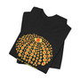 Red and Yellow Sea Urchin Shell Graphic Tee (Seashell Lover Shirt, Marine Life Tee, Summer T-Shirt, Beach Outfit, Gift for Seashell Enthusiasts) - 4 Colors
