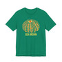Red and Yellow Sea Urchin Shell Graphic Tee (Seashell Lover Shirt, Marine Life Tee, Summer T-Shirt, Beach Outfit, Gift for Seashell Enthusiasts) - 4 Colors