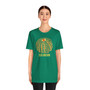 Red and Yellow Sea Urchin Shell Graphic Tee (Seashell Lover Shirt, Marine Life Tee, Summer T-Shirt, Beach Outfit, Gift for Seashell Enthusiasts) - 4 Colors