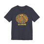 Red and Yellow Sea Urchin Shell Graphic Tee (Seashell Lover Shirt, Marine Life Tee, Summer T-Shirt, Beach Outfit, Gift for Seashell Enthusiasts) - 4 Colors