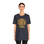 Red and Yellow Sea Urchin Shell Graphic Tee (Seashell Lover Shirt, Marine Life Tee, Summer T-Shirt, Beach Outfit, Gift for Seashell Enthusiasts) - 4 Colors