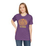 Red and Yellow Sea Urchin Shell Graphic Tee (Seashell Lover Shirt, Marine Life Tee, Summer T-Shirt, Beach Outfit, Gift for Seashell Enthusiasts) - 4 Colors