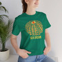 Red and Yellow Sea Urchin Shell Graphic Tee (Seashell Lover Shirt, Marine Life Tee, Summer T-Shirt, Beach Outfit, Gift for Seashell Enthusiasts) - 4 Colors