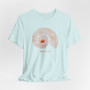Red Nautilus Line Art Tee Unisex Nautilus Shirt (Nautilus Shell Shirt, Seashell Lover Gift, Beach Vibes T-Shirt, Coastal Tee) - 5 Colors