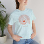 Red Nautilus Line Art Tee Unisex Nautilus Shirt (Nautilus Shell Shirt, Seashell Lover Gift, Beach Vibes T-Shirt, Coastal Tee) - 5 Colors