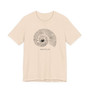 Black Nautilus Graphic Tee (Nutilus Shell Shirt, Comfortable Beach Wear, Gift for Shell Enthusiasts, Seashell Apparel, Eco-friendly Fashion) - 6 Color