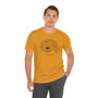 Black Nautilus Graphic Tee (Nutilus Shell Shirt, Comfortable Beach Wear, Gift for Shell Enthusiasts, Seashell Apparel, Eco-friendly Fashion) - 6 Color