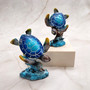 Ocean Blue Painted Resin Sea Turtle Figurine (1 figure approx. 3.5+ inches tall) Blue Sea Turtle for coastal home decor gifts & collecting! Copyright 2025 SeaShellSupply.com.