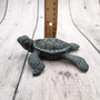Green Sea Turtle Key Box With Lid Metal (1 key box approx. 5+ inches) Dark Aged Green Cast Iron Sea Turtle Box for keys trinkets & gifting! Copyright 2025 SeaShellSupply.com.