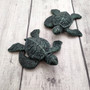 Green Sea Turtle Key Box With Lid Metal (1 key box approx. 5+ inches) Dark Aged Green Cast Iron Sea Turtle Box for keys trinkets & gifting! Copyright 2025 SeaShellSupply.com.