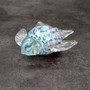 Pink Blue Sea Turtle Glass Figurine Swirl (1 turtle approx. 4+ inches long) Colorful Pink Blue Glass Sea Turtle for gifts & coastal décor! Copyright 2025 SeaShellSupply.com.
