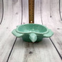 Sea Turtle Pastel Green Plate (1 dish approx. 6.75+ inches wide) Green Sea Turtle Ceramic Dish for coastal table charm display & kitchen accent Copyright 2025 SeaShellSupply.com.