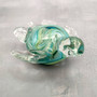 Green Blue Sea Turtle Glass Figurine Swirl (1 figure approx. 4+ inches) Colorful Green Blue Glass Sea Turtle for gifts & coastal décor! Copyright 2025 SeaShellSupply.com.