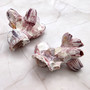 Purple White Barnacle Cluster (1 barnacle cluster approx. 2+ inches) Purple Barnacle Fragment for coastal crafting or nautical displays!
