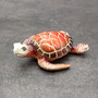 Orange Sea Turtle Resin Fridge Magnet (1 turtle approx. 3+ inches) Orange Red Resin Sea Turtle Magnet Gift for coastal fridges & cabinets! Copyright 2025 SeaShellSupply.com