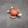 Orange Sea Turtle Resin Fridge Magnet (1 turtle approx. 3+ inches) Orange Red Resin Sea Turtle Magnet Gift for coastal fridges & cabinets! Copyright 2025 SeaShellSupply.com