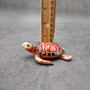Orange Sea Turtle Resin Fridge Magnet (1 turtle approx. 3+ inches) Orange Red Resin Sea Turtle Magnet Gift for coastal fridges & cabinets! Copyright 2025 SeaShellSupply.com