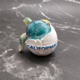 Sea Turtle Egg Hatchling Aqua Blue Shell (1 sea turtle approx. 2+ inches) Blue Painted Resin Baby Sea Turtle Egg for coastal home décor! Copyright 2025 SeaShellSupply.com.