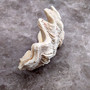 Derasa Clam Seashell Half White Tridacna Derasa (1 shell approx. 8+ inches) Big Derasa Clam Shells for dish decor centerpieces & display! 04