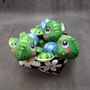 Cute Baby Sea Turtle Plush Animal (1 stuffed animal approx. 7+ inches long) Green Sea Turtle Plush Toy ideal gift for kids and adults! Copyright 2025 SeaShellSupply.com
