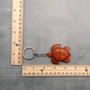 Handmade Koa Wood Sea Turtle Keychain (1 keychain approx. 2.5+ inches) Wooden Sea Turtle Keychain for gifting or decorative charm! Copyright 2025 SeaShellSupply.com