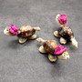 Cowrie Shell Sea Turtle Figurines Pink Hat (3 figures approx. 2+ inches) Cute Cowrie Seashell Sea Turtles for gifts decor & display! Copyright 2025 SeaShellSupply.com Cowrie Shell Sea Turtle Figurines Pink Hat (3 figures approx. 2+ inches) Cute Cowrie Seashell Sea Turtles for gifts decor & display! Copyright 2025 SeaShellSupply.com