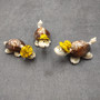 Cowrie Shell Sea Turtle Figurines Yellow Hat (3 figures approx. 2+ inches) Cute Cowrie Seashell Sea Turtles for gifts decor & display! Copyright 2025 SeaShellSupply.com Cowrie Shell Sea Turtle Figurines Yellow Hat (3 figures approx. 2+ inches) Cute Cowrie Seashell Sea Turtles for gifts decor & display! Copyright 2025 SeaShellSupply.com