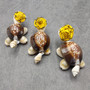 Cowrie Shell Sea Turtle Figurines Yellow Hat (3 figures approx. 2+ inches) Cute Cowrie Seashell Sea Turtles for gifts decor & display! Copyright 2025 SeaShellSupply.com Cowrie Shell Sea Turtle Figurines Yellow Hat (3 figures approx. 2+ inches) Cute Cowrie Seashell Sea Turtles for gifts decor & display! Copyright 2025 SeaShellSupply.com