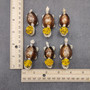 Cowrie Shell Sea Turtle Figurines Yellow Hat (3 figures approx. 2+ inches) Cute Cowrie Seashell Sea Turtles for gifts decor & display! Copyright 2025 SeaShellSupply.com Cowrie Shell Sea Turtle Figurines Yellow Hat (3 figures approx. 2+ inches) Cute Cowrie Seashell Sea Turtles for gifts decor & display! Copyright 2025 SeaShellSupply.com