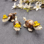 Cowrie Shell Sea Turtle Figurines Yellow Hat (3 figures approx. 2+ inches) Cute Cowrie Seashell Sea Turtles for gifts decor & display! Copyright 2025 SeaShellSupply.com Cowrie Shell Sea Turtle Figurines Yellow Hat (3 figures approx. 2+ inches) Cute Cowrie Seashell Sea Turtles for gifts decor & display! Copyright 2025 SeaShellSupply.com