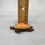 Wooden Sea Turtle Magnet Orange Hibiscus Flower (1 magnet approx. 2+ inches) Wood Sea Turtle Magnet gift for fridges cabinets doors! Copyright 2025 SeaShellSupply.com.