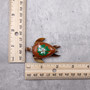 Wooden Sea Turtle Magnet Green Hibiscus Flower (1 magnet approx. 2+ inches) Wood Sea Turtle Magnet gift for fridges cabinets doors! Copyright 2025 SeaShellSupply.com.