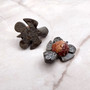 Natural Marble Stone Grey Sea Turtle (1 stone figure approx. 2+ inches) Carved Marble Turtle Figurine for coastal home décor & display!