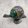 Painted Coconut Sea Turtle Bobblehead Handmade Purple Dot (1 sea turtle approx. 6.5 inches) Painted Coconut Sea Turtle for home décor! Copyright 2025 SeaShellSupply.com.