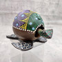 Painted Coconut Sea Turtle Bobblehead Handmade Purple Dot (1 sea turtle approx. 6.5 inches) Painted Coconut Sea Turtle for home décor! Copyright 2025 SeaShellSupply.com.\n