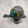 Painted Coconut Sea Turtle Bobblehead Handmade Purple Dot (1 sea turtle approx. 6.5 inches) Painted Coconut Sea Turtle for home décor! Copyright 2025 SeaShellSupply.com.