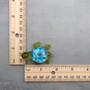Swirl Glass Sea Turtle Figurine Green Blue (1 figure approx. 1.5 inches) Swirly Green Blue Glass Sea Turtle for gifts décor & collecting! Copyright 2025 SeaShellSupply.com.