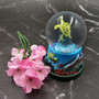 Small Sea Turtle Water Globe with Dolphin and Coral Base (1 globe approx. 2.75 inches tall) Cute Sea Turtle Water Globe for gifts & decor!