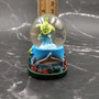 Small Sea Turtle Water Globe with Dolphin and Coral Base (1 globe approx. 2.75 inches tall) Cute Sea Turtle Water Globe for gifts & decor!