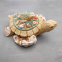 Sandy Sea Turtle With Baby Trinket Box (1 ring box approx. 4+ inches) Sandy Shell Resin Sea Turtle Keepsake Box for coastal home décor! Copyright 2025 SeaShellSupply.com.