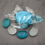 Aqua Blue Swirl Glass Sea Turtle Figurine (1 figure approx. 4.5 inches long) Aqua Blue Glass Sea Turtle for coastal home decor & collecting! Copyright 2025 SeaShellSupply.com.