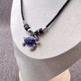 Sea Turtle Colorful Necklace Mood Pendant (1 turtle necklace approx. 18+ inches AROUND) Sea Turtle Pendant Necklace for wearing & gifting! Copyright 2025 SeaShellSupply.com.
